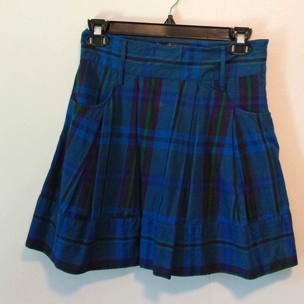 Forty One plaid skirt
